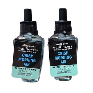 CRISP MORNING AIR WALLFLOWER FRAGRANCE REFILLS BY BATH AND BODY WORKS